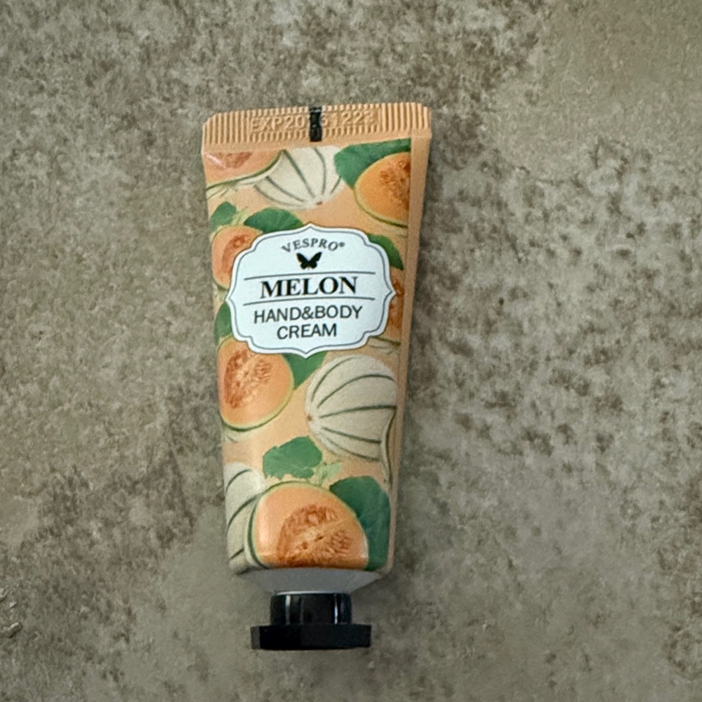 Melon Hand & Body Cream - Cream and Green new travel size 0.7oz